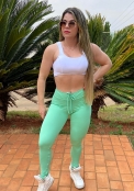 Legging Maçã Verde com Bolso Empina BB