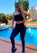 Legging Preta com Bolso Empina BB