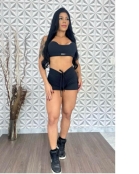 Short Preto Laser Empina BB