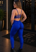 Legging Azul Mescla Empina BB