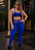 Legging Azul Mescla Empina BB