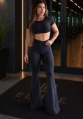 Legging Flare Tradicional Black