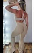 Legging Flare Empina BB Nude
