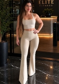 Legging Flare Empina BB Nude