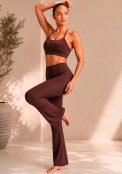 Conjunto Flare Tradicional Marrom