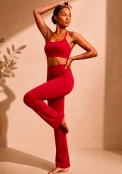 Conjunto Flare Tradicional Vermelho