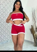 Conjunto Vermelho Duo