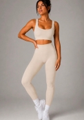 Conjunto Canelado Creme