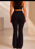 Flare Preta com bolso