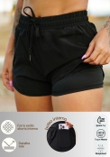 Short com Forro e Bolso Interno