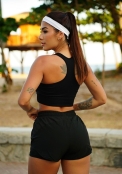 Short com Forro e Bolso Interno