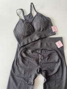 Conjunto Cinza Pedra com Efeito Empina BB