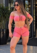 Conjunto Rouge com Bolso Empina BB