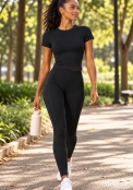 Conjunto Blusa com Legging Bolsos Laterias